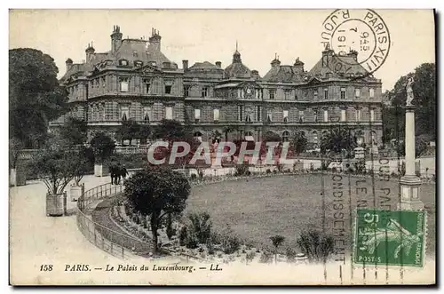 Cartes postales Paris Le Palais du Luxembourg