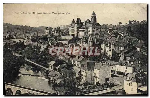 Cartes postales Uzerche Vue Generale