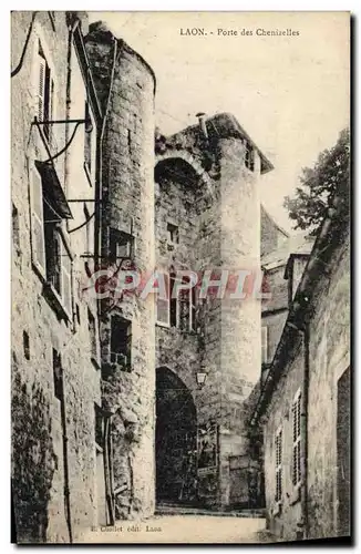 Cartes postales Laon Porte Des Chenizelles