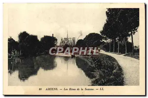 Cartes postales Amiens Les Rives De La Somme