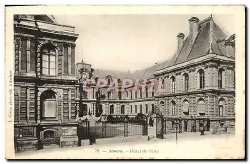 Cartes postales Amiens Hotel de Ville