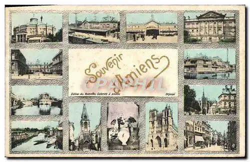 Cartes postales Amiens Souvenir