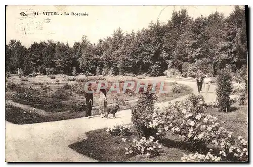 Cartes postales Vittel La Roseraie