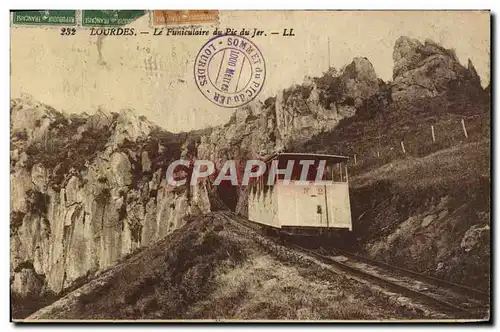 Cartes postales Lourdes Le Funiculaire du Pic du Jer