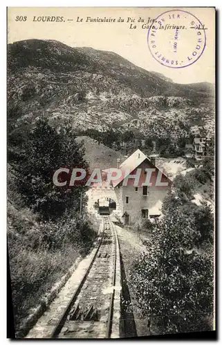 Cartes postales Lourdes Le Funiculaire du Pic du Jer