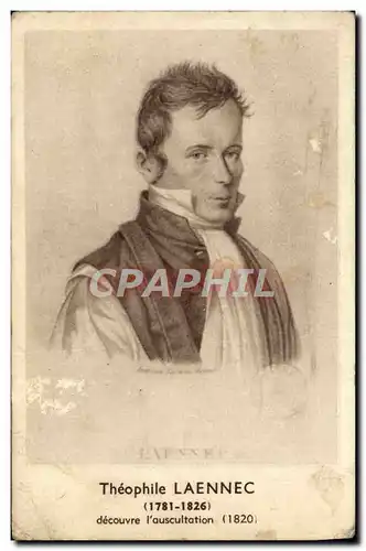 Ansichtskarte AK Theophile Laennec 1781 1826 Auscultation Medecine