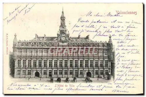 Cartes postales Valenciennes L&#39Hotel De Ville