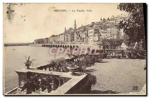 Cartes postales Menton La Vieille Ville