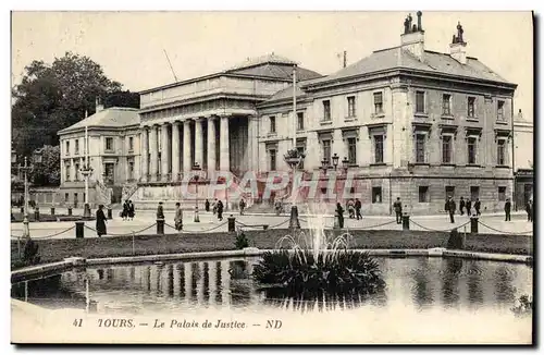 Cartes postales Tours Le Palais de Justice