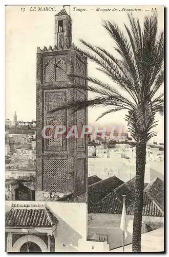 Cartes postales Le Maroc Tanger Mosquee des Aissaouiens