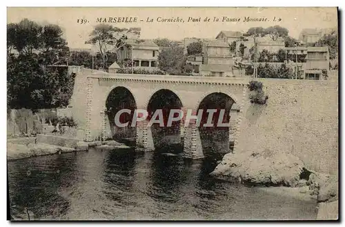 Ansichtskarte AK Marseille La Corniche Pont de La Fausse Monnaie