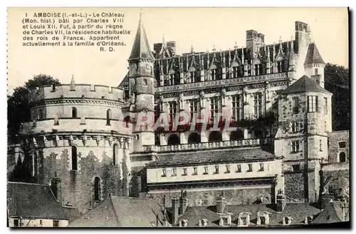 Cartes postales Amboise Le Chateau