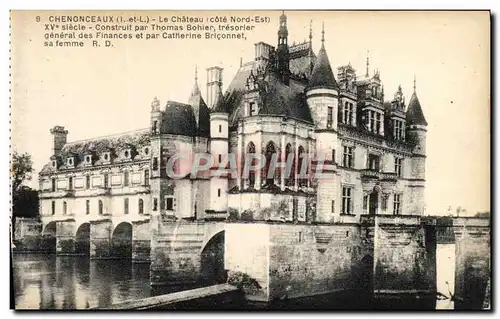 Cartes postales Chenonceaux Le Chateau