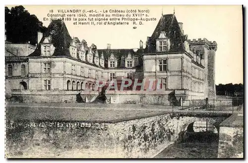 Cartes postales Villandry Le Chateau