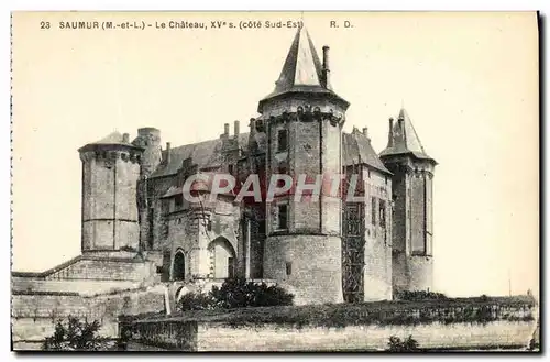 Cartes postales Saumur Le Chateau