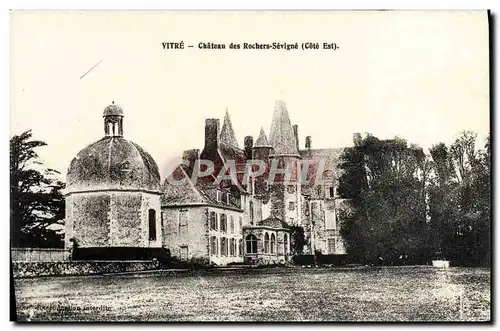 Cartes postales Vitre Chateau des Rochers Sevigne