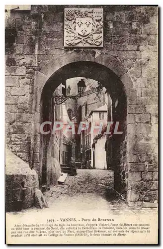 Ansichtskarte AK Vannes Porte du bourreau