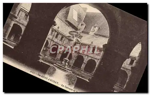 Cartes postales Ste Anne d'Auray Le calvaire et le cloitre Christ