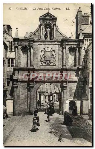 Ansichtskarte AK Vannes La Porte Saint Vincent