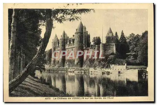 Cartes postales Josselin Le Chateau Sur les Bords de L'Oust