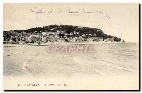 Cartes postales Honfleur Le Mont Joli