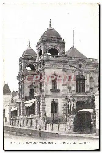 Cartes postales Royan Les Bains Le Casino de Foncillon