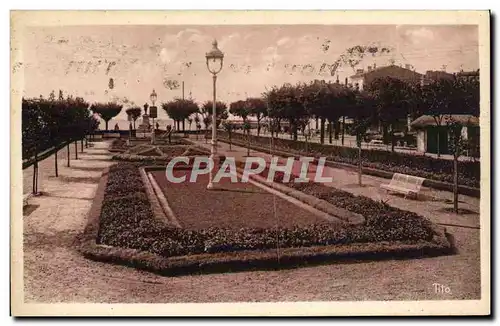 Cartes postales Royan Square Botton Les jardins