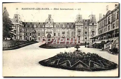 Cartes postales Martigny Les Bains Hotel intercontinental
