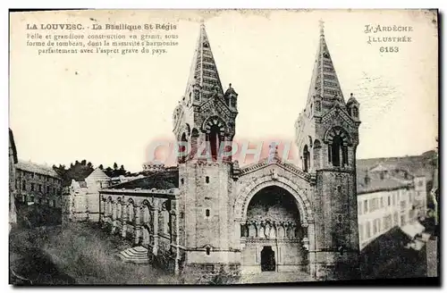 Cartes postales La Louvesc La basilique St Regis