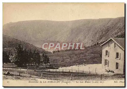 Ansichtskarte AK Environs de La Schlucht Le Lac Blanc