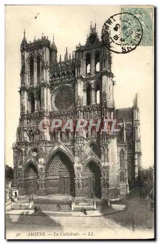 Cartes postales Amiens La Cathedrale