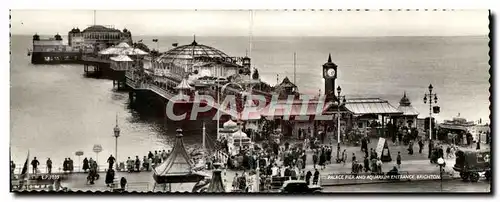 CARTE DOUBLE Brighton Palace pier and aquarium entrance