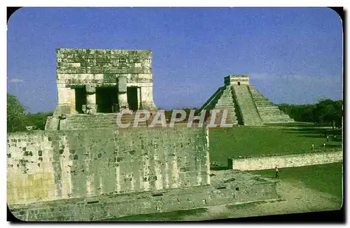 Cartes postales moderne Mexico Templo de los Jaguares y el Castillo