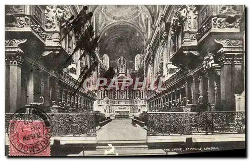 Cartes postales London The Choir St Paul&#39s