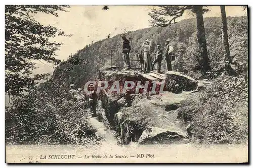 Cartes postales La Schlucht La Roche de la Source