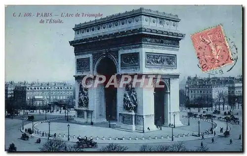 Cartes postales Paris L&#39Arc De Triomphe de L&#39Etoile