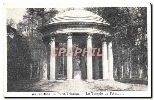 Ansichtskarte AK Versailles Petit Trianon Le Temple de L&#39Amour