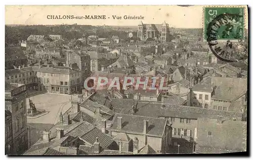 Cartes postales Chalons Sur Marne Vue Generale