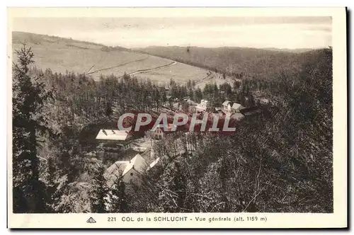 Ansichtskarte AK Col de la Schlucht Vue Generale