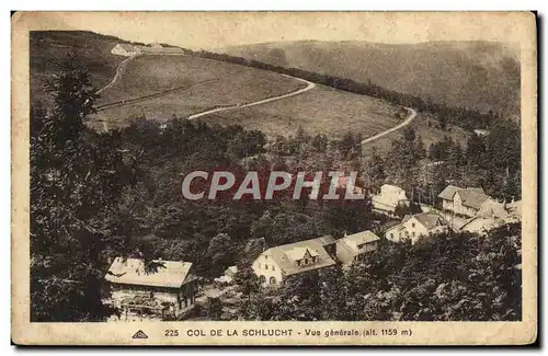 Ansichtskarte AK Col de la Schlucht Vue Generale