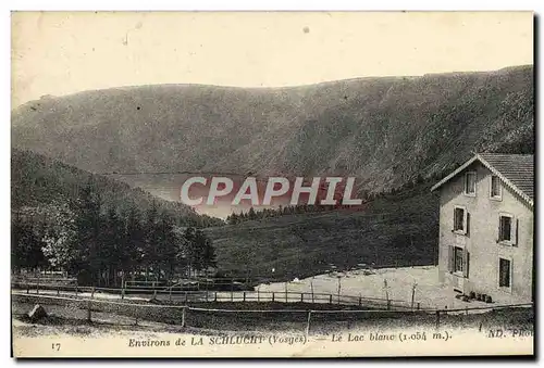 Ansichtskarte AK Environs de la Schlucht Le Lac Blanc