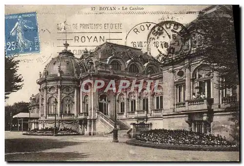 Cartes postales Royan Le Casino