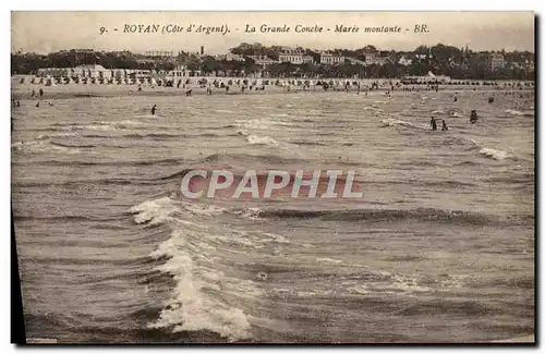 Cartes postales Royan La Grande Conche Maree montante