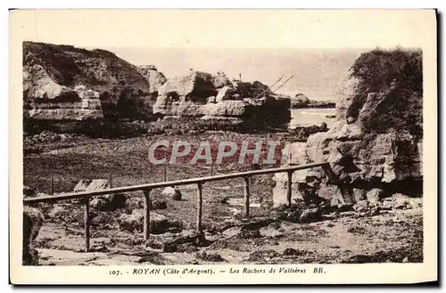 Cartes postales Royan Les Rochers De Vallieres