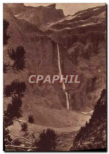 Cartes postales Gavarnie Au Cirque La Grande Cascade