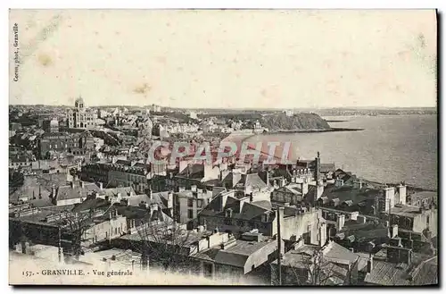 Cartes postales Granville Vue Generale