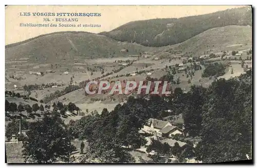 Cartes postales Bussang Etablissement des sources et environs