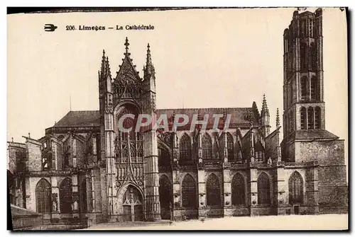 Cartes postales Limoges La Cathedrale