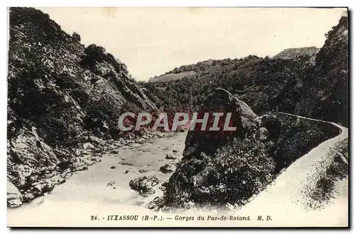 Cartes postales Itxassou Gorges du Pas Roland