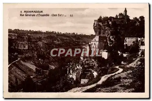 Cartes postales Rocamadour Vue Generale